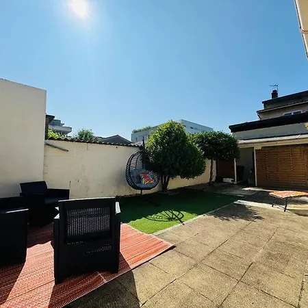 Le Patio - Maison Avec Jardin - Wifi Bègles Buitenkant foto